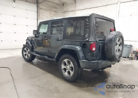 2017 Jeep Wrangler Unlimited Sahara 4X4 from USA, damaged, VIN 1C4BJWEG7HL544018